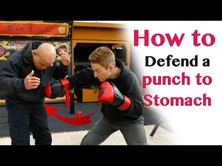 how to defend a punch to stomach - Wing Chun