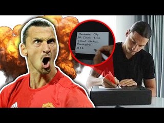 Zlatan Ibrahimovic Trolls Manchester City Star Before Derby | #VFN