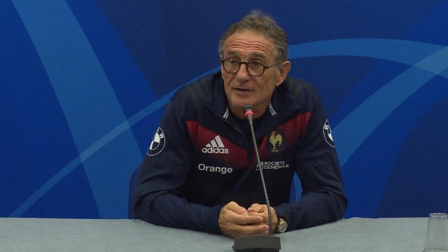 XV de France - Novès: On va essayer de gagner trois matches sur deux