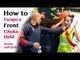 How to Escape a Front Choke Hold | women self defense in Chinese Cantonese Hong Kong 在危急時被敵人掐頸的脫險方法