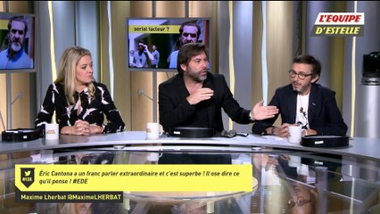 Foot - Médias : S. Pauwels «Ca fait du bien un Cantona comme ça»