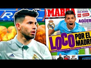 Could Sergio Agüero Quit Manchester City For Real Madrid?! | #TransferTalk