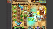 Plants vs Zombies 2 Mod Zomboss Battle - Pirate Seas VS Wild West Zombot Game Primal