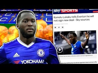 BREAKING: Lukaku REJECTS Everton Contract To Join...?! | Transfer Talk