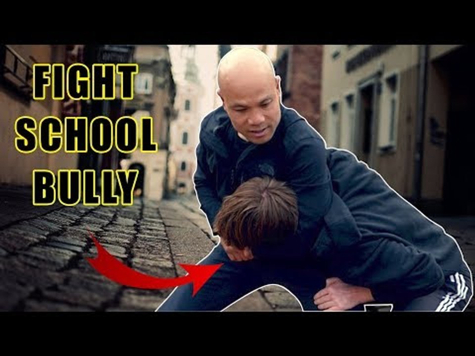 How do you fight a school bully