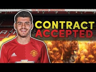 REVEALED: Manchester United To Confirm £80M Alvaro Morata Transfer This Week?! | Transfer Talk