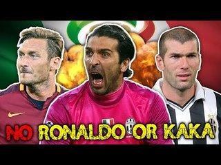 Serie A's Greatest Ever XI! | Zidane, Pirlo & Totti