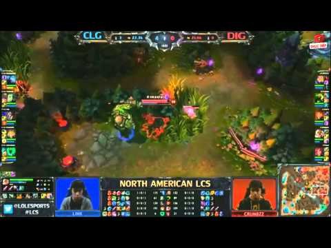 [LCS NA] [Tuần 10] Counter Logic Gaming vs Dignitas [18.04.2013]