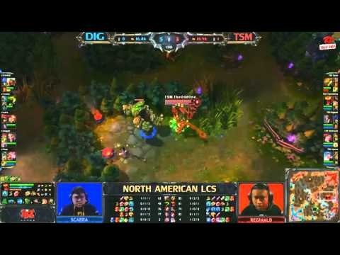 [LCS NA] [Tuần 10] Team Dignitas vs TSM Snapdragon [20.04.2013]