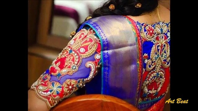 Top Stylish & Beautiful Designer Blouse Sleeves Designs - Latest Fashion Trends Blouses