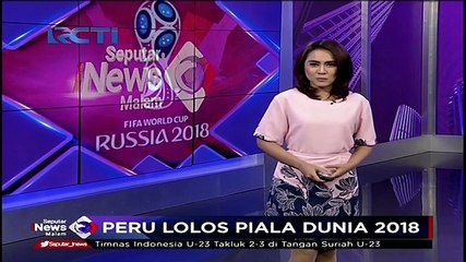 Peru Akhirnya Lolos ke Piala Dunia 2018