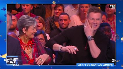 Les 4/3 de Jean-Luc Lemoine : Matthieu Delormeau prend une énorme gifle !