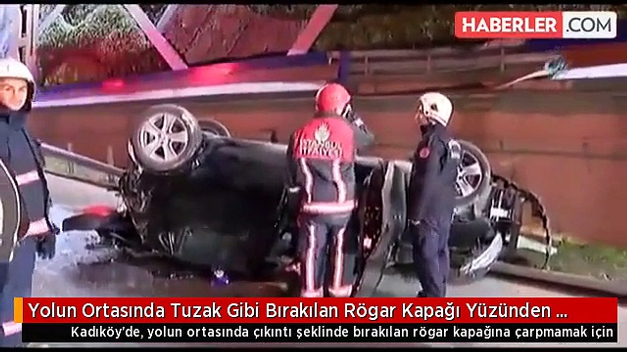 Yolun Ortasında Tuzak Gibi Bırakılan Rögar Kapağı Yüzünden 10 Metreden Uçup Hayatını Kaybetti