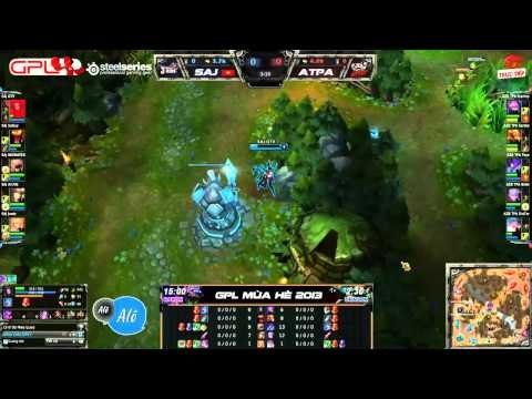 [GPL 2013 Mùa Hè] [Tuần 4] Saigon Jokers vs Azubu Taipei Assassins [09.06.2013]