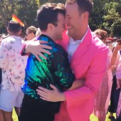 Watch the moment an official talked about same-sex marriage in Australia.  [Mic Archives]