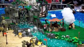 Massive Homers Odyssey in LEGO - Brickworld Chicago new