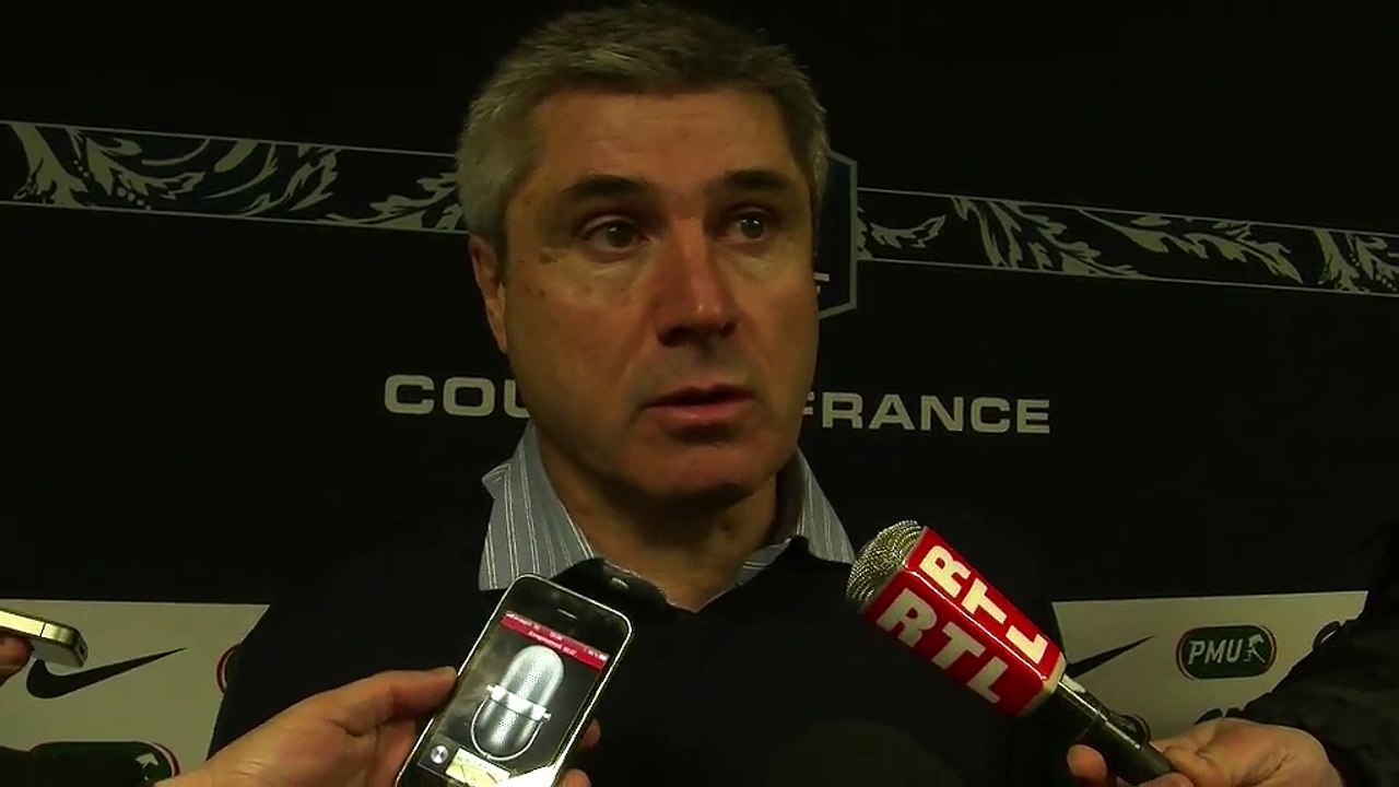 l'analyse d'après match de l'entraîneur de Valenciennes Daniel Sanchez