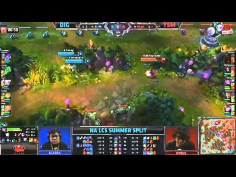 [LCS NA Mùa Hè 2013] [Tuần 1 - Ngày 2] Dignitas vs Team Solo Mid [14.06.2013]