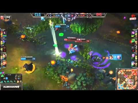 [LCS NA Mùa Hè 2013] [Tuần 1 - Ngày 2] Counter Logic Gaming vs Dignitas [14.06.2013]