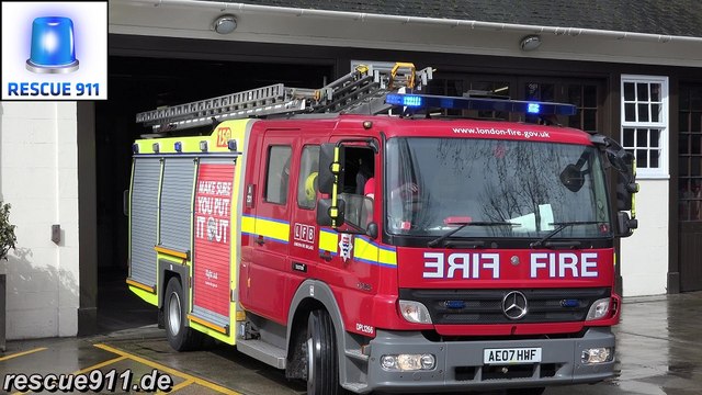 [London Fire Brigade] Pump Ladder A231 LFB Euston