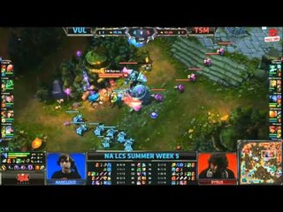 [LCS NA Mùa Hè 2013] [T5 - N1] Vulcun TechBargains vs Team Solo Mid [12.07.2013]