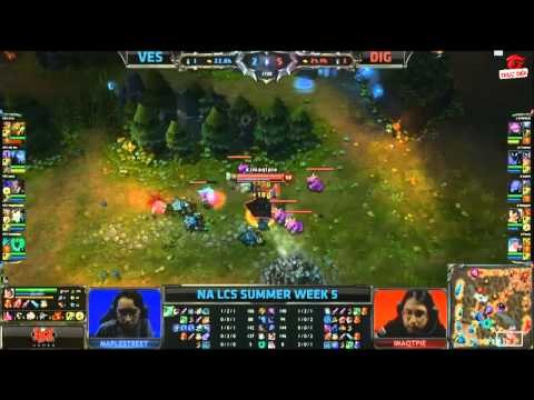 [LCS NA Mùa Hè 2013] [T5 - N1] Velocity eSports vs Team Dignitas [12.07.2013]