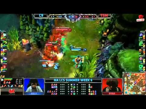 [LCS NA Mùa Hè 2013] [T6 - N1] Cloud9 vs Team Solo Mid [19.07.2013]