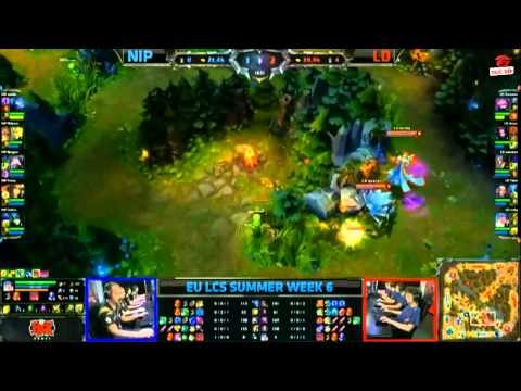 [LCS EU Mùa Hè 2013] [T6 - N2] Ninja In Pyjamas vs Lemondogs [19.07.2013]