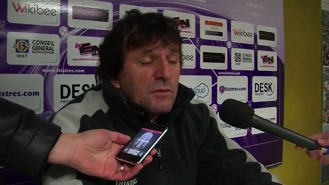 L'analyse d'après match avec l'entraîneur du FC Istres José Pasqualetti