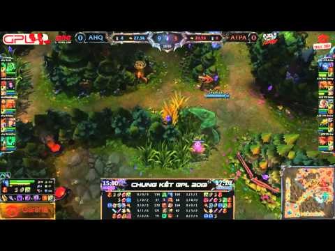 [GPL 2013] [Chung Kết] [Game 1] AHQ eSports club vs Azubu Taipei Assassins [29.08.2013]