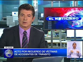 Acto por recuerdo de vícitmas de Accidentes de tránsito
