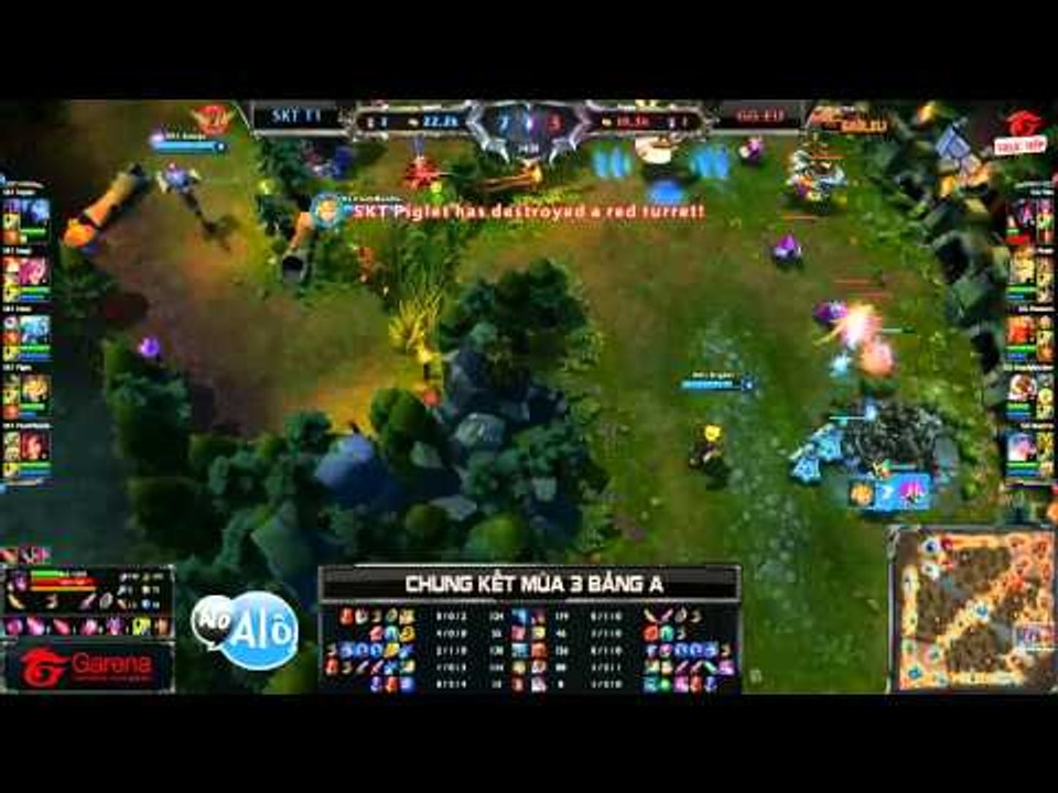 [CK Mùa 3] [Ngày 3] [Bảng A] SK Telecom T1 vs Gaming Gear.eu [18.09.2013]