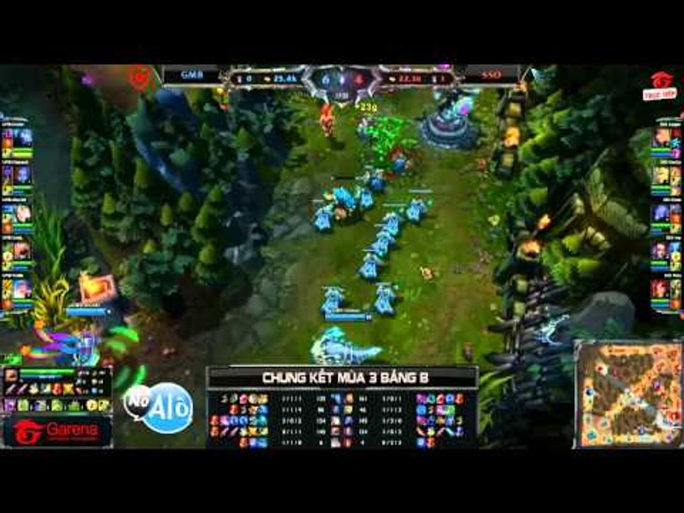 [CK Mùa 3] [Ngày 1] [Bảng B] Gambit Gaming vs Samsung Glaxy [16.09.2013]
