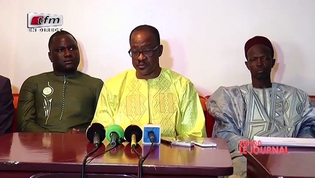 REPLAY - JT Français 20h - Pr : CHEIKH TIDIANE DIAHO - 16 Novembre 2017