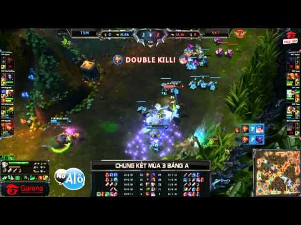 [CK Mùa 3] [Ngày 5] [Bảng A] Team Solomid SK Telecom T1  [21.09.2013]