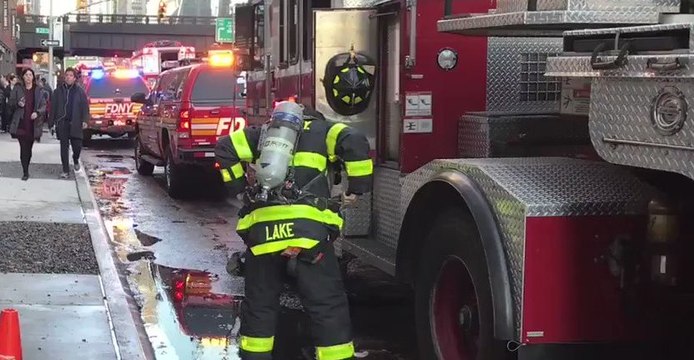 New York City High-Rise Evacuated After Fire Breaks Out