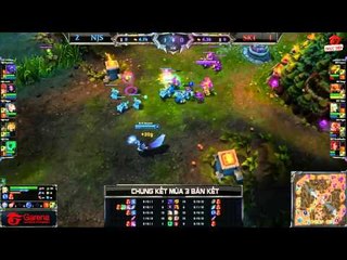 [CK Mùa 3] [Bán kết 1] SK Telecom T1 vs NaJin Black Sword [Game 4] [28.09.2013]