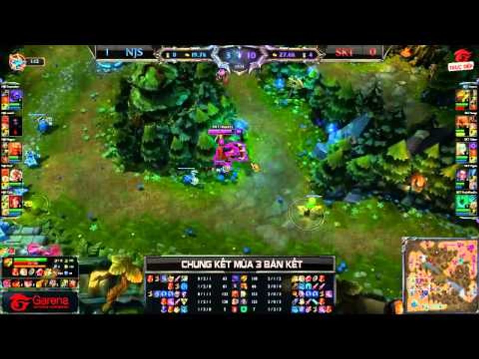 [CK Mùa 3] [Bán kết 1] SK Telecom T1 vs NaJin Black Sword [Game 2] [28.09.2013]