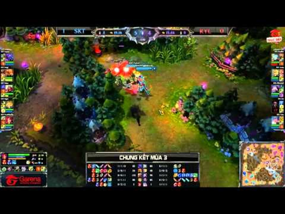 [CK Mùa 3] [Chung kết] SK Telecom T1 vs Royal HZ [Game 2] [05.10.2013]