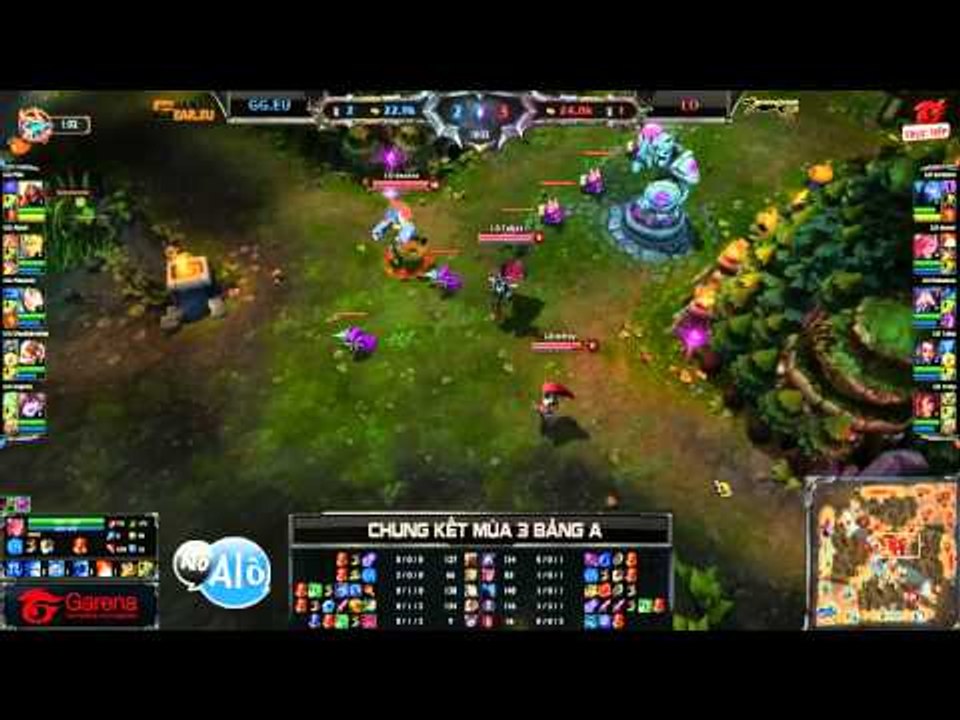[CK Mùa 3] [Ngày 5] [Bảng A] Gaming Gear EU vs Lemondogs [21.09.2013]