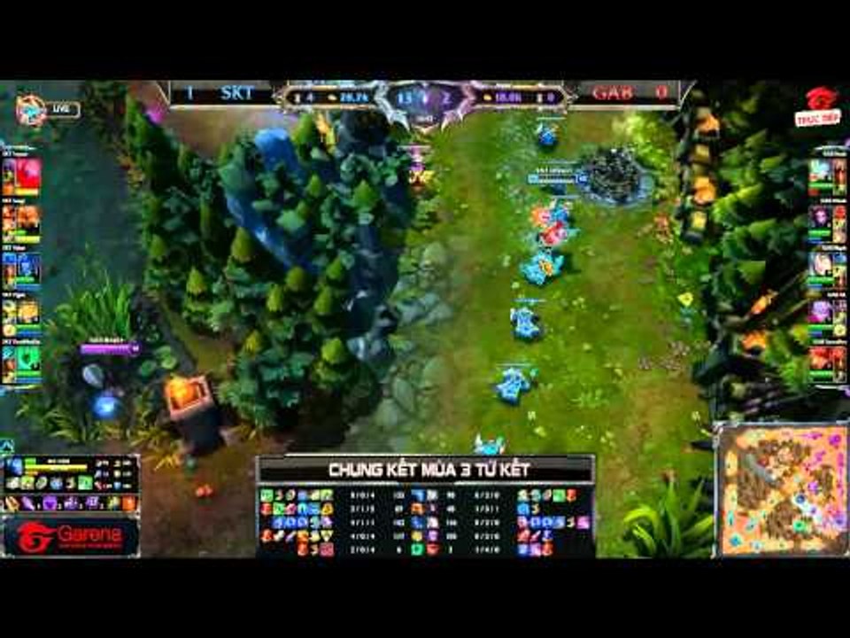 [CK Mùa 3] [Tứ Kết 3] Gamania Bears vs SK Telecom T1 [Game 2] [25.09.2013]