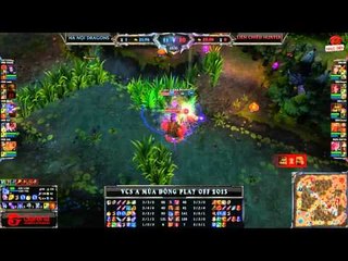 [VCS A Mùa Đông PlayOff 2013 ] [Bảng A] Hà Nội Dragons  vs Liên Chiểu Hunter [26.10.2013]