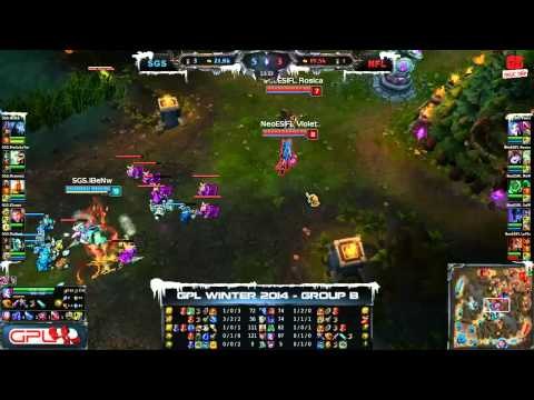 [GPL 2014 Mùa Đông] [Tie - Breakers] Singapore Sentinels vs Neolution Full Louis [30.11.2013]