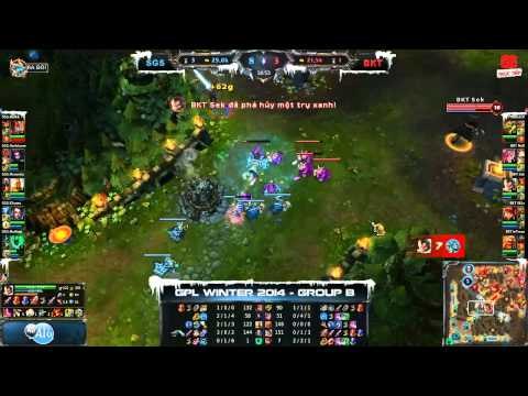[GPL 2014 Mùa Đông] [Tuần 3] [Bảng B] Singapore Sentinels vs Bangkok Titans [13.11.2013]