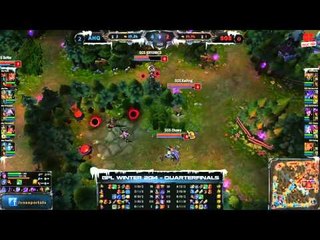 [GPL 2014 Mùa Đông] [Tứ Kết 3] [Game 3] AHQ e-Sports Club vs Singapore Sentinels [11.12.2013]