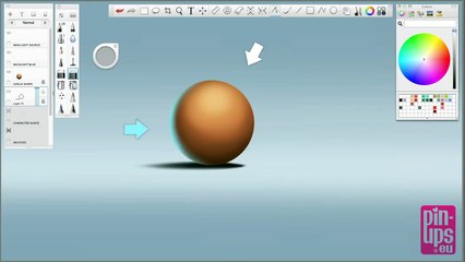 Autodesk Sketchbook Pro Tutorial : Basic Shading