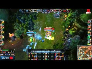 [GPL 2014 Spring] [Tranh vé vớt] [Game 1] Saigon Xgame vs Neo Full Louis [05.01.2014]