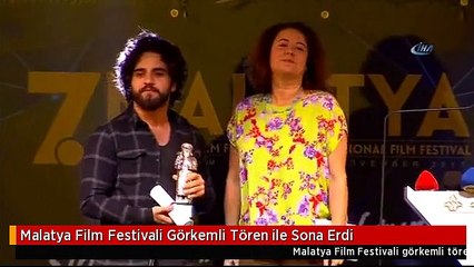 Malatya Film Festivali Görkemli Tören ile Sona Erdi