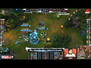 [GPL 2014 Mùa Đông] [Tranh 3-4] [Game 2] Saigon Jokers vs  AHQ e-Sports Club [08.01.2014]