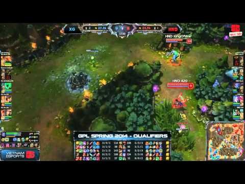 [GPL 2014 Spring] [Bảng B] Sài Gòn XGame vs Hanoi Dragons [28.12.2013]